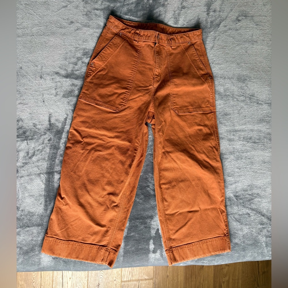DULUTH TRADING rust pants